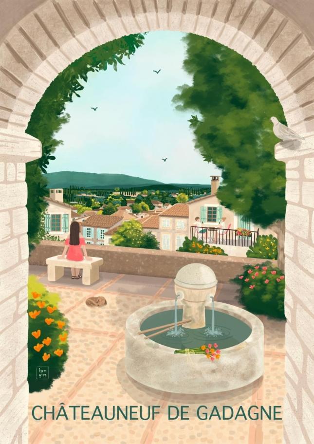 L'Appartement De L'Arche Chateauneuf-de-Gadagne Екстер'єр фото